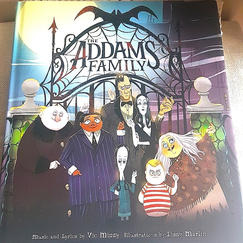 Hard cover Adams Family book